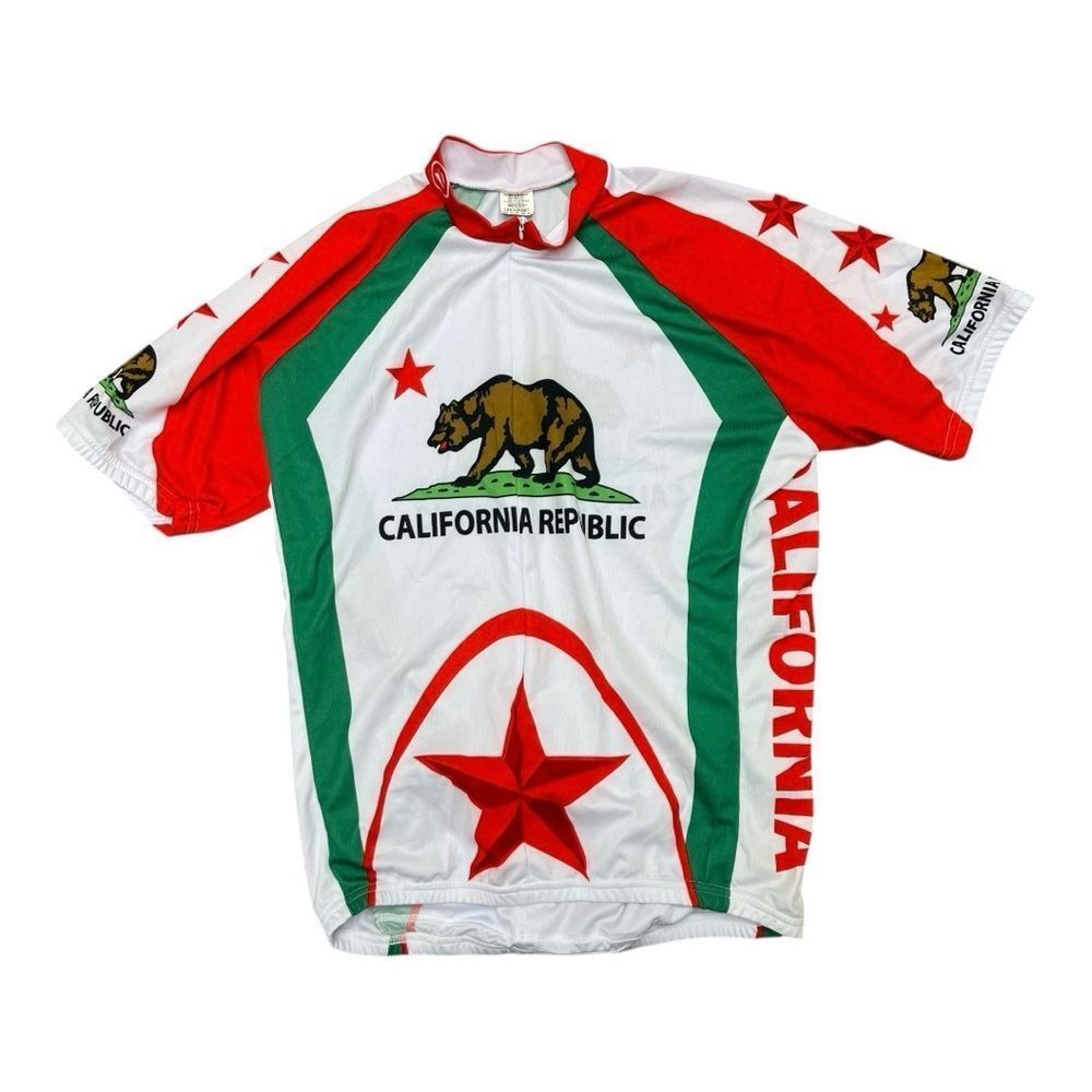 California Republic Cycling Jersey Size XXL